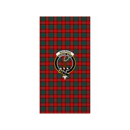 ScotsTee Shop Scottish MacPhail Modern Clan Crest Tartan Grave Blanket For Cemetery Waterproof Custom Memorial