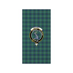 ScotsTee Shop Scottish MacNeill of Colonsay Ancient Clan Crest Tartan Grave Blanket For Cemetery Waterproof Custom Memorial