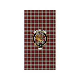 ScotsTee Shop Scottish MacPhee Dress Clan Crest Tartan Grave Blanket For Cemetery Waterproof Custom Memorial