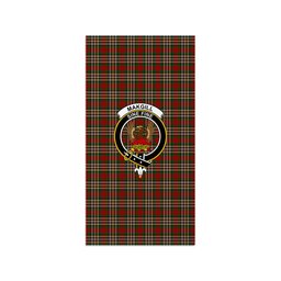 ScotsTee Shop Scottish MakGill Clan Crest Tartan Grave Blanket For Cemetery Waterproof Custom Memorial