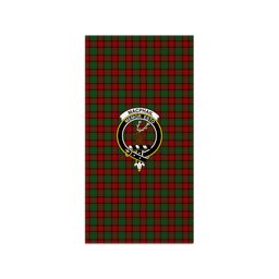 ScotsTee Shop Scottish MacPhail Clan Crest Tartan Grave Blanket For Cemetery Waterproof Custom Memorial