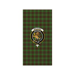ScotsTee Shop Scottish MacPhee Hunting Ancient Clan Crest Tartan Grave Blanket For Cemetery Waterproof Custom Memorial
