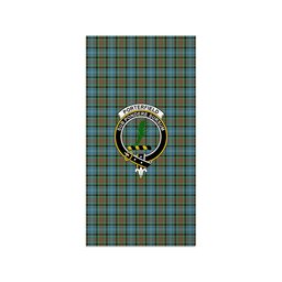ScotsTee Shop Scottish Porterfield Clan Crest Tartan Grave Blanket For Cemetery Waterproof Custom Memorial
