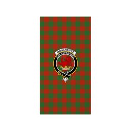 ScotsTee Shop Scottish Moncreiffe Ancient Clan Crest Tartan Grave Blanket For Cemetery Waterproof Custom Memorial