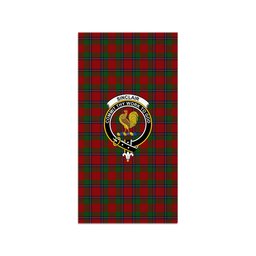 ScotsTee Shop Scottish Sinclair Logan Clan Crest Tartan Grave Blanket For Cemetery Waterproof Custom Memorial