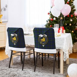 ScotsTee Shop Scottish Campbell Red Crest Tartan Santa Hat Christmas Chair Covers Decoration Table Dinner