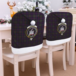 ScotsTee Shop Scottish Donald of Clan Ranald Crest Tartan Santa Hat Christmas Chair Covers Decoration Table Dinner