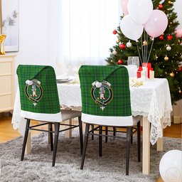 ScotsTee Shop Scottish Clephan Crest Tartan Santa Hat Christmas Chair Covers Decoration Table Dinner