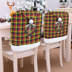 ScotsTee Shop Scottish Dewar Crest Tartan Santa Hat Christmas Chair Covers Decoration Table Dinner