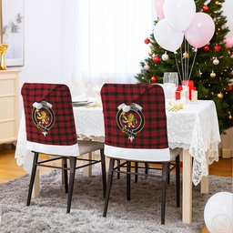 ScotsTee Shop Scottish Ewing Crest Tartan Santa Hat Christmas Chair Covers Decoration Table Dinner