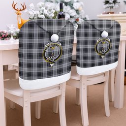 ScotsTee Shop Scottish Glendinning Crest Tartan Santa Hat Christmas Chair Covers Decoration Table Dinner