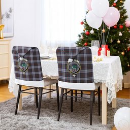 ScotsTee Shop Scottish MacBeth Dress Crest Tartan Santa Hat Christmas Chair Covers Decoration Table Dinner