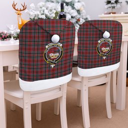 ScotsTee Shop Scottish MacDonald of Lochmaddy Crest Tartan Santa Hat Christmas Chair Covers Decoration Table Dinner