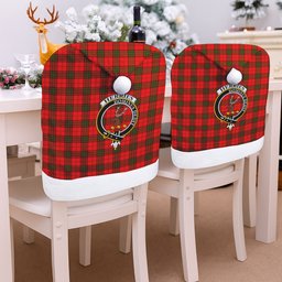 ScotsTee Shop Scottish Herries Crest Tartan Santa Hat Christmas Chair Covers Decoration Table Dinner