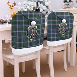 ScotsTee Shop Scottish MacDowall Crest Tartan Santa Hat Christmas Chair Covers Decoration Table Dinner