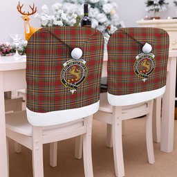 ScotsTee Shop Scottish MacKintosh Chief Crest Tartan Santa Hat Christmas Chair Covers Decoration Table Dinner
