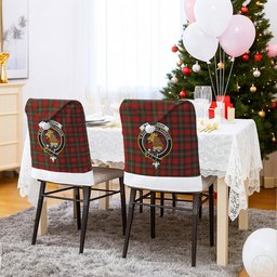 ScotsTee Shop Scottish MacGregor Crest Tartan Santa Hat Christmas Chair Covers Decoration Table Dinner