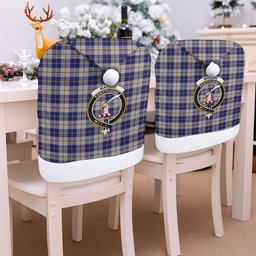 ScotsTee Shop Scottish MacRae of Conchra Crest Tartan Santa Hat Christmas Chair Covers Decoration Table Dinner