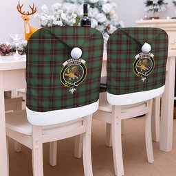 ScotsTee Shop Scottish MacPhee Hunting Modern Crest Tartan Santa Hat Christmas Chair Covers Decoration Table Dinner