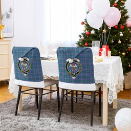 ScotsTee Shop Scottish Ralston Crest Tartan Santa Hat Christmas Chair Covers Decoration Table Dinner