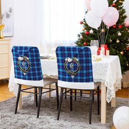 ScotsTee Shop Scottish McKerrell Crest Tartan Santa Hat Christmas Chair Covers Decoration Table Dinner