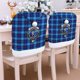 ScotsTee Shop Scottish McKerrell Crest Tartan Santa Hat Christmas Chair Covers Decoration Table Dinner