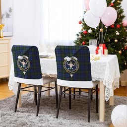 ScotsTee Shop Scottish Murray 1810 Crest Tartan Santa Hat Christmas Chair Covers Decoration Table Dinner