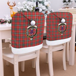 ScotsTee Shop Scottish Ogilvie (Ogilvy) Modern Crest Tartan Santa Hat Christmas Chair Covers Decoration Table Dinner