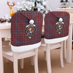 ScotsTee Shop Scottish Murray of Polmaise Crest Tartan Santa Hat Christmas Chair Covers Decoration Table Dinner