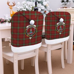 ScotsTee Shop Scottish Morrison Crest Tartan Santa Hat Christmas Chair Covers Decoration Table Dinner