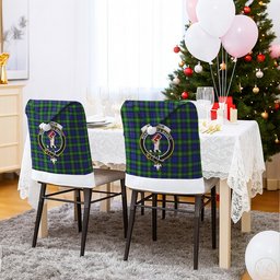 ScotsTee Shop Scottish Meldrum Crest Tartan Santa Hat Christmas Chair Covers Decoration Table Dinner