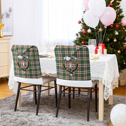 ScotsTee Shop Scottish Robertson Dress Ancient Crest Tartan Santa Hat Christmas Chair Covers Decoration Table Dinner