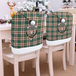 ScotsTee Shop Scottish Robertson Dress Ancient Crest Tartan Santa Hat Christmas Chair Covers Decoration Table Dinner