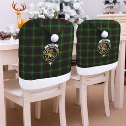 ScotsTee Shop Scottish Martin Crest Tartan Santa Hat Christmas Chair Covers Decoration Table Dinner