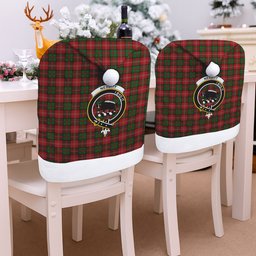 ScotsTee Shop Scottish Nesbitt Crest Tartan Santa Hat Christmas Chair Covers Decoration Table Dinner
