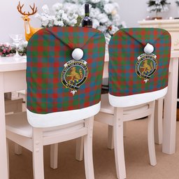 ScotsTee Shop Scottish MacGowan Ancient Crest Tartan Santa Hat Christmas Chair Covers Decoration Table Dinner