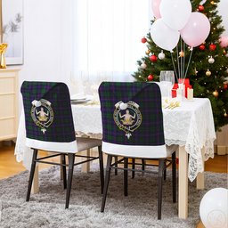ScotsTee Shop Scottish Urquhart Crest Tartan Santa Hat Christmas Chair Covers Decoration Table Dinner