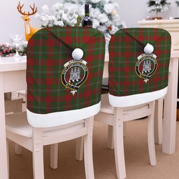 ScotsTee Shop Scottish Strange Crest Tartan Santa Hat Christmas Chair Covers Decoration Table Dinner