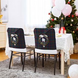 ScotsTee Shop Scottish Tennant Modern Crest Tartan Santa Hat Christmas Chair Covers Decoration Table Dinner