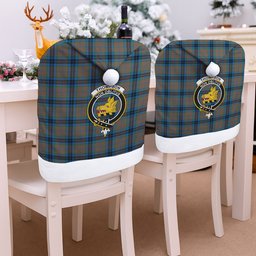 ScotsTee Shop Scottish Thompson Hunting Ancient Crest Tartan Santa Hat Christmas Chair Covers Decoration Table Dinner