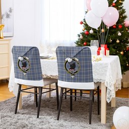 ScotsTee Shop Scottish Tweedie Crest Tartan Santa Hat Christmas Chair Covers Decoration Table Dinner