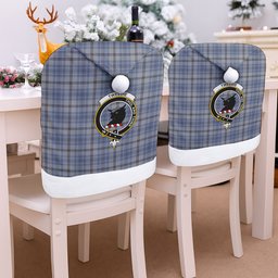 ScotsTee Shop Scottish Tweedie Crest Tartan Santa Hat Christmas Chair Covers Decoration Table Dinner