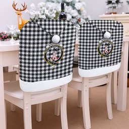 ScotsTee Shop Scottish Shepherd Crest Tartan Santa Hat Christmas Chair Covers Decoration Table Dinner