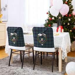 ScotsTee Shop Scottish Stevenson Crest Tartan Santa Hat Christmas Chair Covers Decoration Table Dinner
