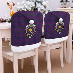 ScotsTee Shop Scottish Wardlaw Crest Tartan Santa Hat Christmas Chair Covers Decoration Table Dinner