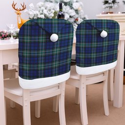 ScotsTee Shop Scottish Allan Tartan Santa Hat Christmas Chair Covers Decoration Table Dinner