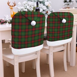 ScotsTee Shop Scottish Blackstock Hunting Tartan Santa Hat Christmas Chair Covers Decoration Table Dinner