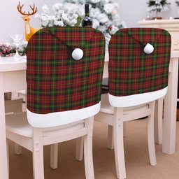 ScotsTee Shop Scottish Blackstock Red Dress Tartan Santa Hat Christmas Chair Covers Decoration Table Dinner