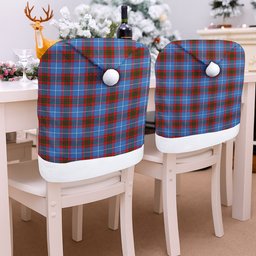 ScotsTee Shop Scottish Crichton Tartan Santa Hat Christmas Chair Covers Decoration Table Dinner