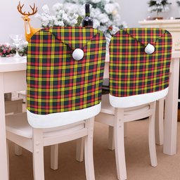 ScotsTee Shop Scottish Dewar Tartan Santa Hat Christmas Chair Covers Decoration Table Dinner